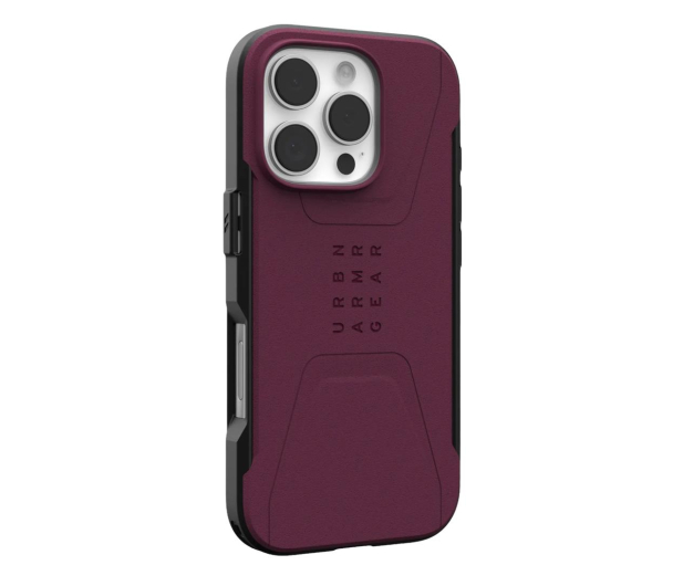 UAG Civilian Magsafe do iPhone 16 Pro Max bordeaux - 1279726 - zdjęcie 3